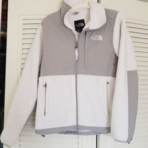 Xs white Northface Denali jacket